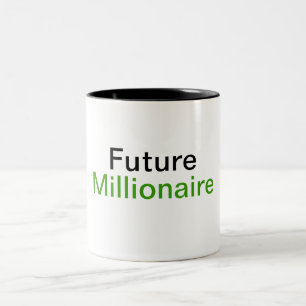 Framtida Millionairemugg Två-Tonad Mugg