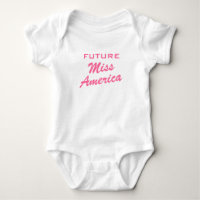 Framtida miss America | Flickor baby kläder