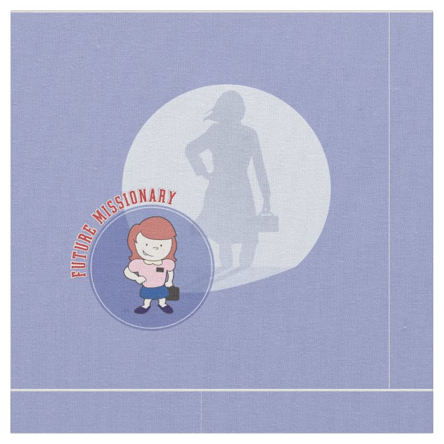 Framtida missionär. LDS Tyg (Närbild)
