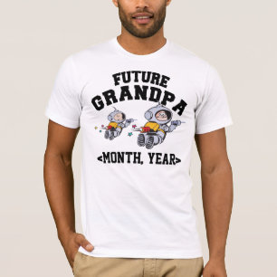 Framtida morfarT-tröja för personlig Tee Shirt