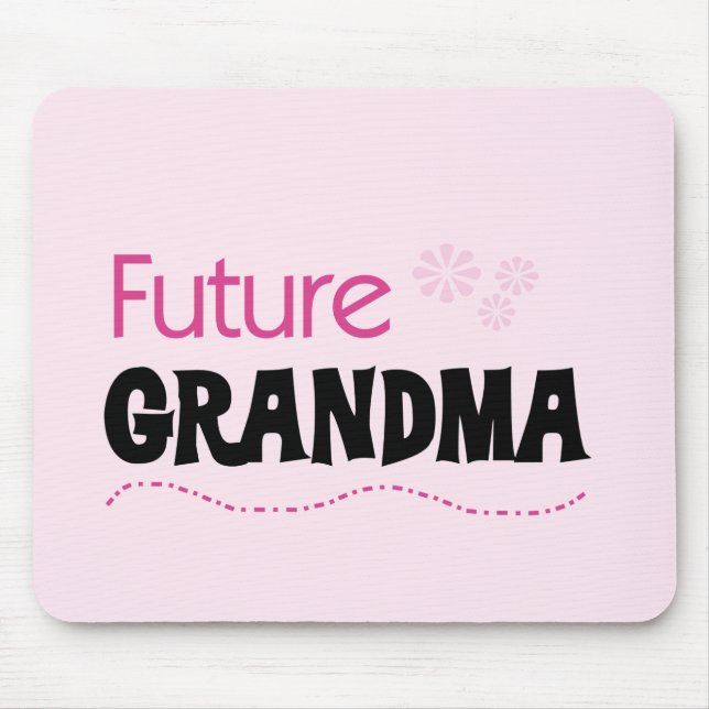 Framtida mormor- och skjortor samt gåvor musmatta (Framsidan)