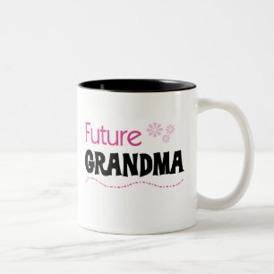 Framtida mormor Två-Tonad mugg