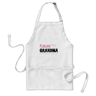 Framtida mormorTshirts och gåvor Förkläde