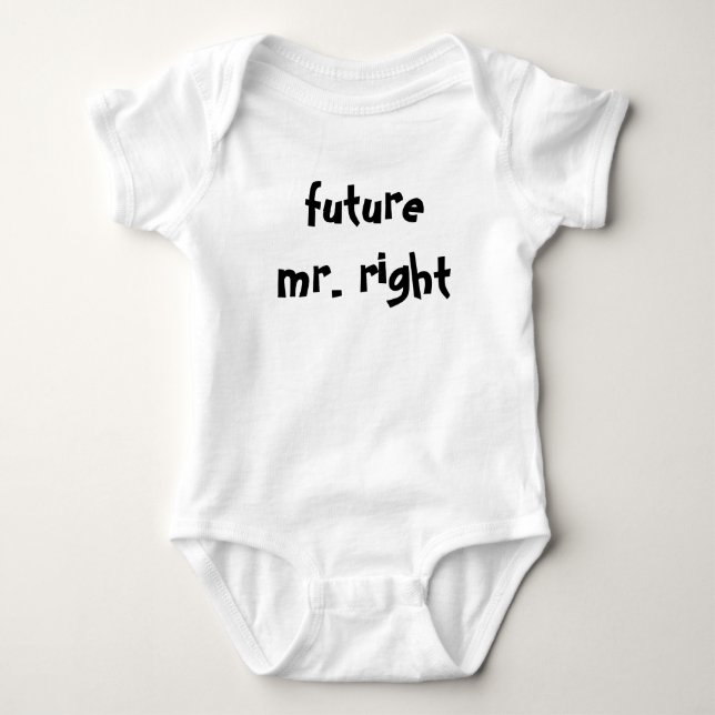 Framtida mr Höger Funny Tee (Framsida)
