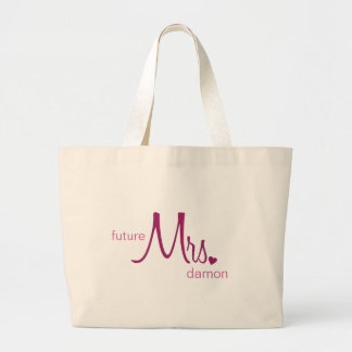 Framtida mrs Anpassade Bag Jumbo Tygkasse
