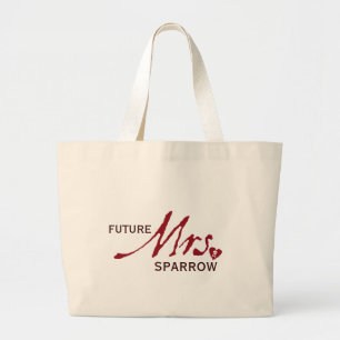 Framtida mrs Anpassade Bag Jumbo Tygkasse