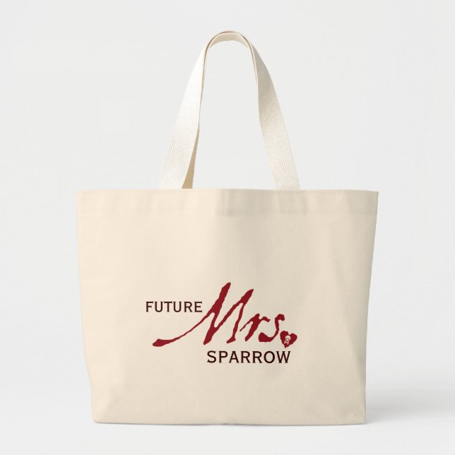 Framtida mrs Anpassade Bag Jumbo Tygkasse (Framsidan)