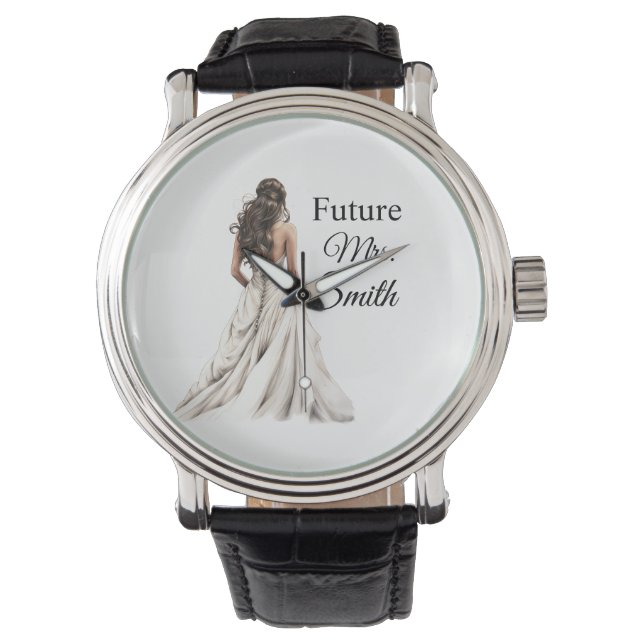 Framtida Mrs. Brudklocka Armbandsur (Framsida)