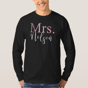 Framtida Mrs Nelson Sjungbrudsfest Bröllopsfest T Shirt