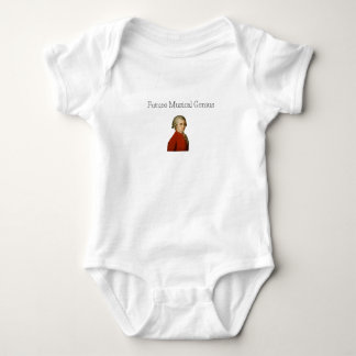Framtida musikaliska genus - Mozart Baby One-biet T Shirt
