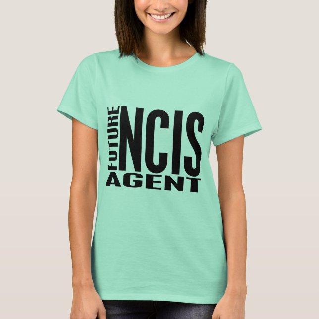 Framtida NCIS Agent T Shirt (Framsida)