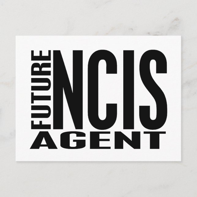 Framtida NCIS-agent Vykort (Framsida)