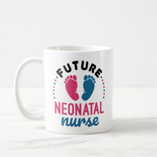 Framtida neonatal sjuksköterska, preemie NICU Kaffemugg