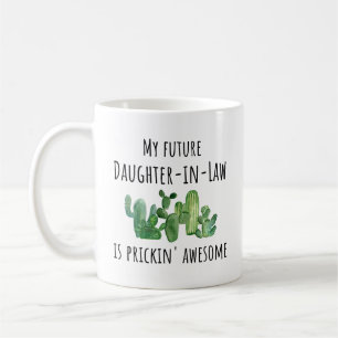 Framtida ny dotter i juridik kaffemugg