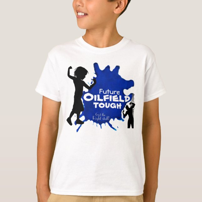 Framtida Oilfieldtuff (SPLATTEREN) T-shirt (Framsida)