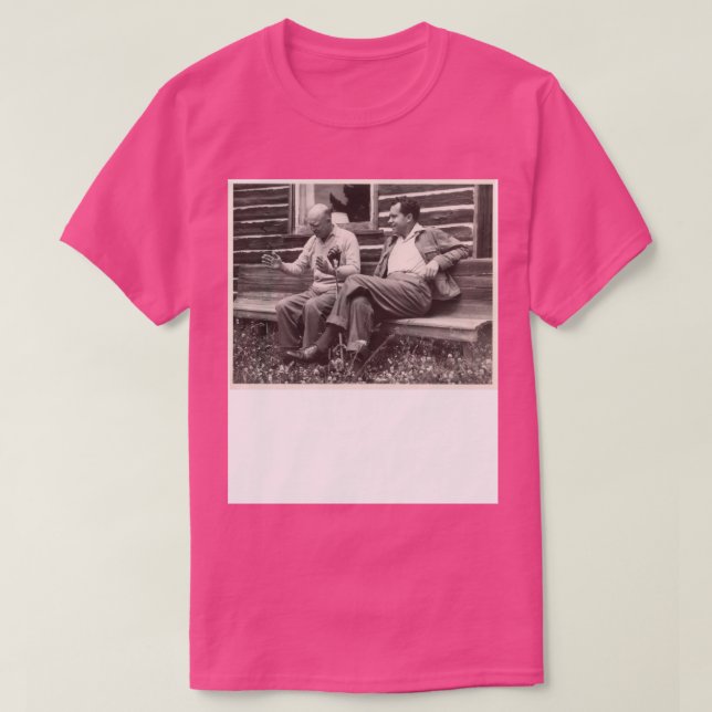 Framtida ordförande Dwight D Eisenhower och Richar T Shirt (Design framsida)