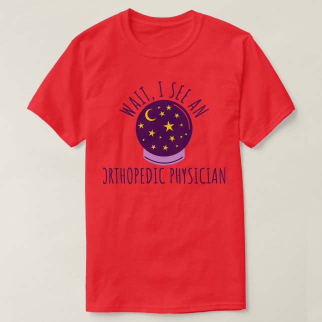Framtida ortopedisk Studenten-gåvor T Shirt (Design framsida)
