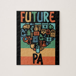 Framtida PA Student Funny Physician Assistant Gift Pussel