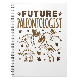 Framtida paleontolog - doxingtologi Dinosaur Bones Anteckningsbok