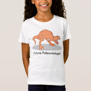 Framtida paleontolog med T-Rex Dinosaur Tee