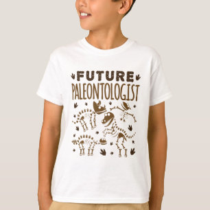 Framtida paleontolog Paleontology Dinosaur Bones T Shirt