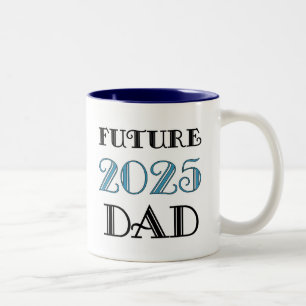 Framtida Pappa 2025 Två-Tonad Mugg