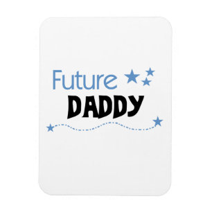 Framtida pappa-presenter magnet