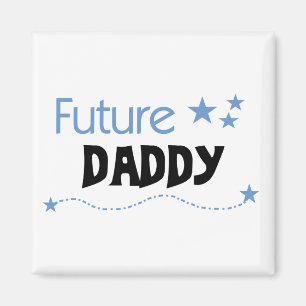 Framtida pappa Tshirts och presenter Magnet