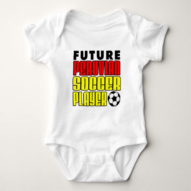 Framtida peruanska fotbollsspelare t-shirt (Framsida)