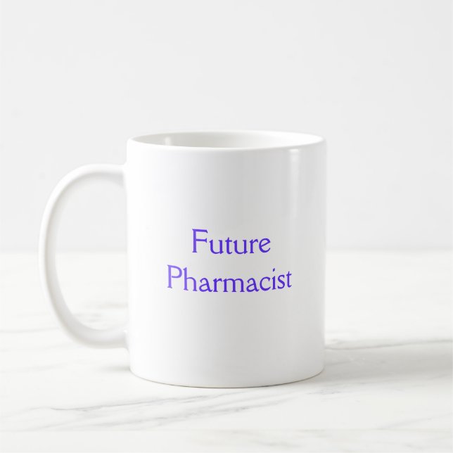 Framtida Pharmacist Kaffemugg (Vänster)