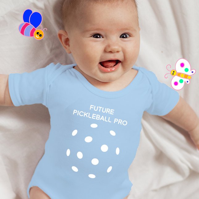 Framtida Pickleball PRO blått T Shirt (Skapare uppladdad)