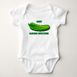 Framtida Pickleball Professionell Baby Bodykostym T Shirt