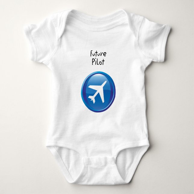 Framtida pilot - Boy Tee Shirt (Framsida)