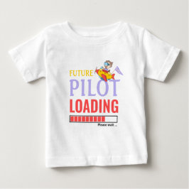 Framtida pilot som laddar Humor Personlig Boy T Shirt