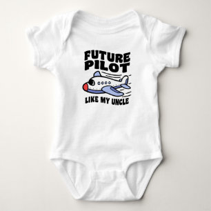 Framtida pilot som min farbror tee shirt