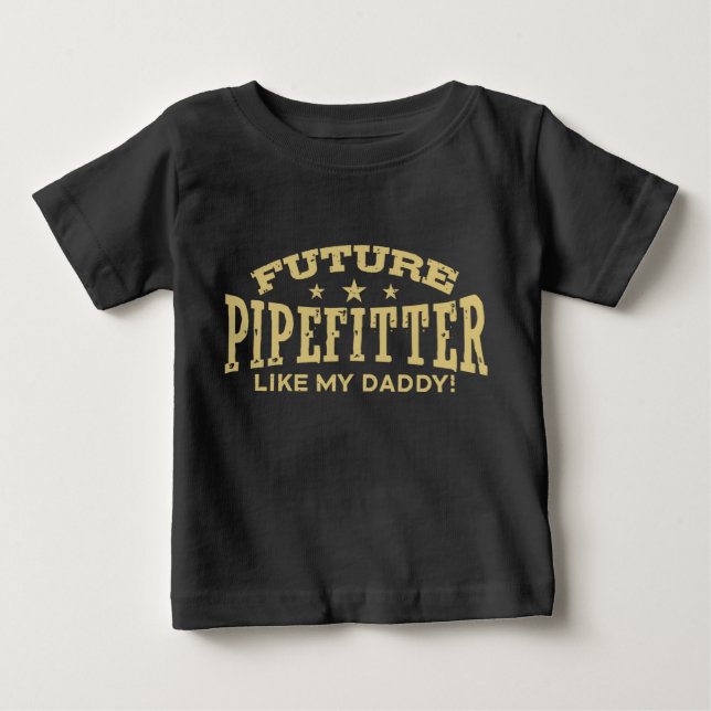Framtida pipefitter som min pappa tröja (Framsida)