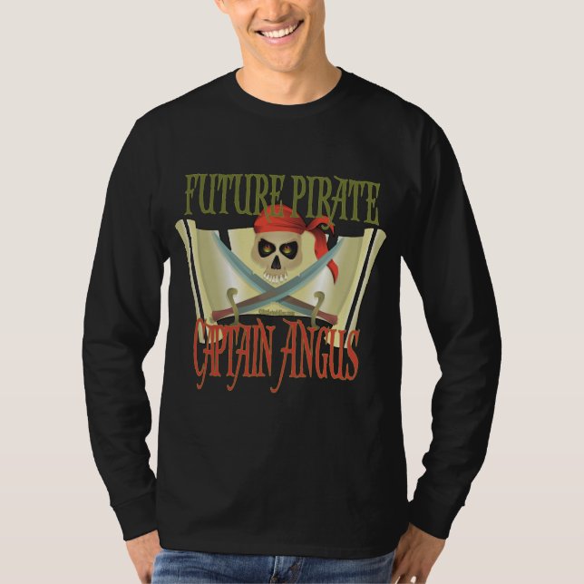 Framtida pirat Angus T-shirt (Framsida)
