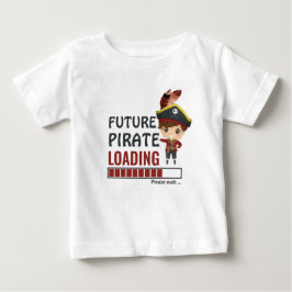 Framtida Pirat-last | Funny Birthday Gifts Boy T Shirt