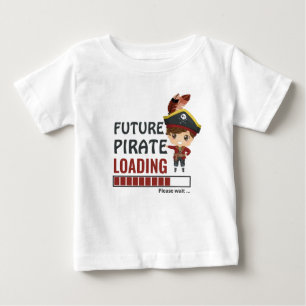 Framtida Pirat-last Funny Birthday Gifts Boy T Shirt