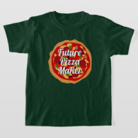 Framtida Pizza Maker, rolig italiensk barn