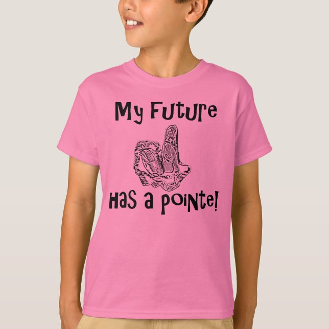Framtida Pointe Tee Shirt (Framsida)