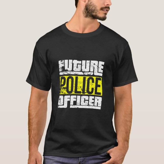 Framtida polis t shirt (Framsida)