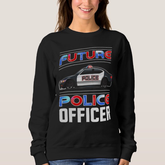 Framtida polistjänsteman Costume Future Poli T Shirt (Framsida)