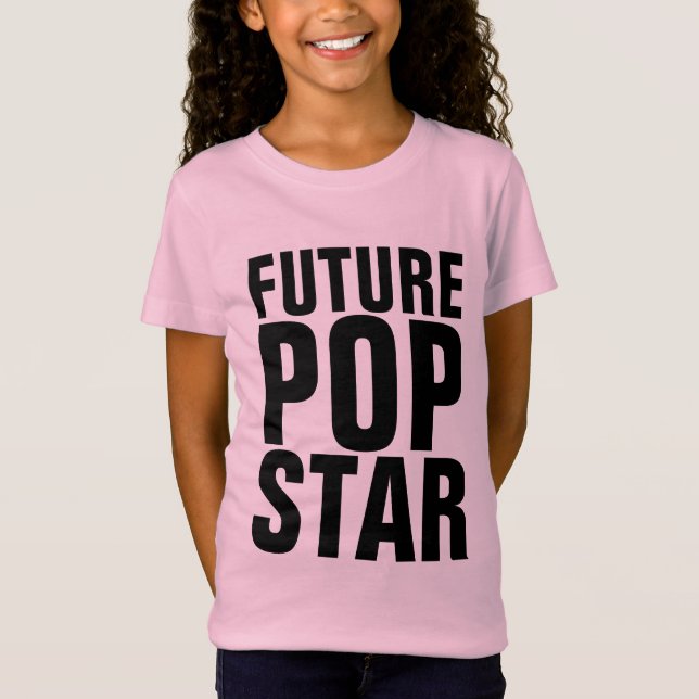 FRAMTIDA POP STAR KIDS T-SHIRTS (Framsida)