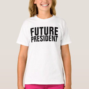 FRAMTIDA PRESIDENT Kids T-shirts för flickor