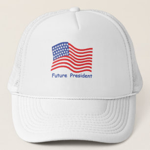 framtida president. truckerkeps