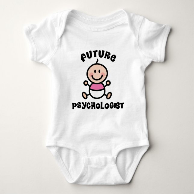 Framtida psykolog Baby Gift Tee (Framsida)