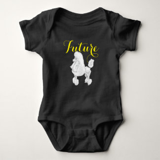 Framtida pudelbabyBodysuit Tröja