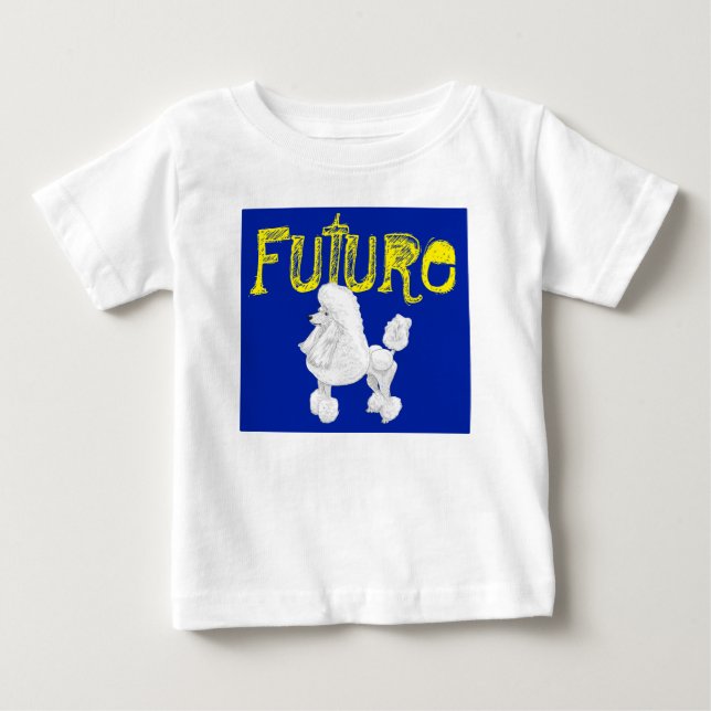 Framtida pudelbabyT-tröja T Shirt (Framsida)