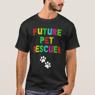 Framtida Räddare Av Husdjur Veterinär Hund Katt Dj T Shirt